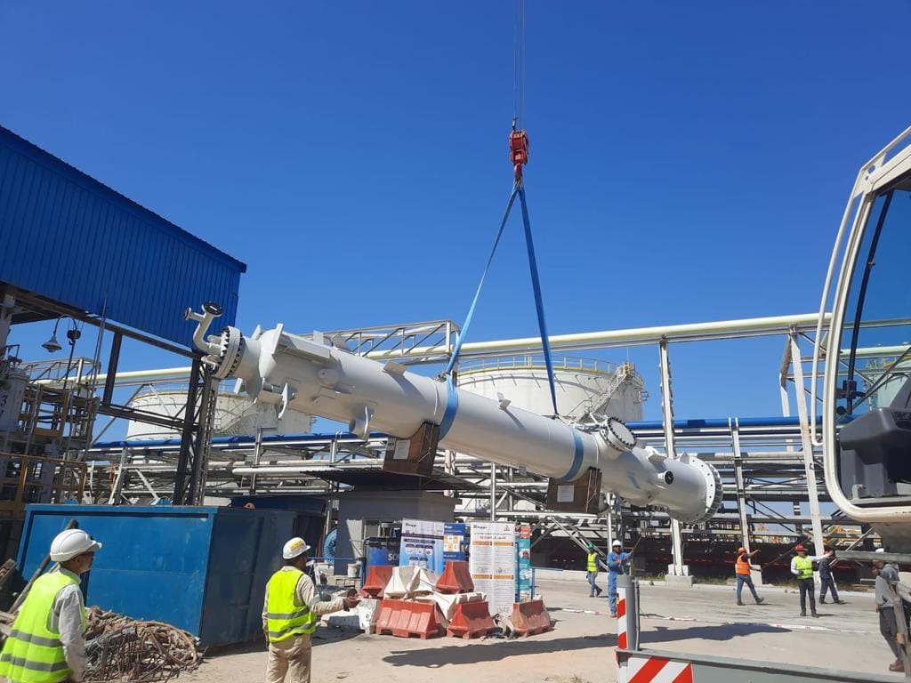 Egypt Completes Installation of Towers, Equipment in ANRPC Methanator Unit
