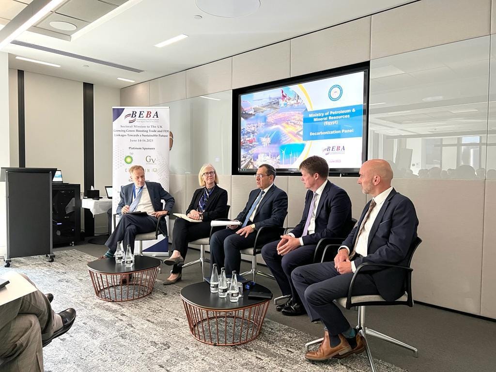 El Molla Calls on UK Companies to Invest in Egypt’s Decarbonization Opportunities