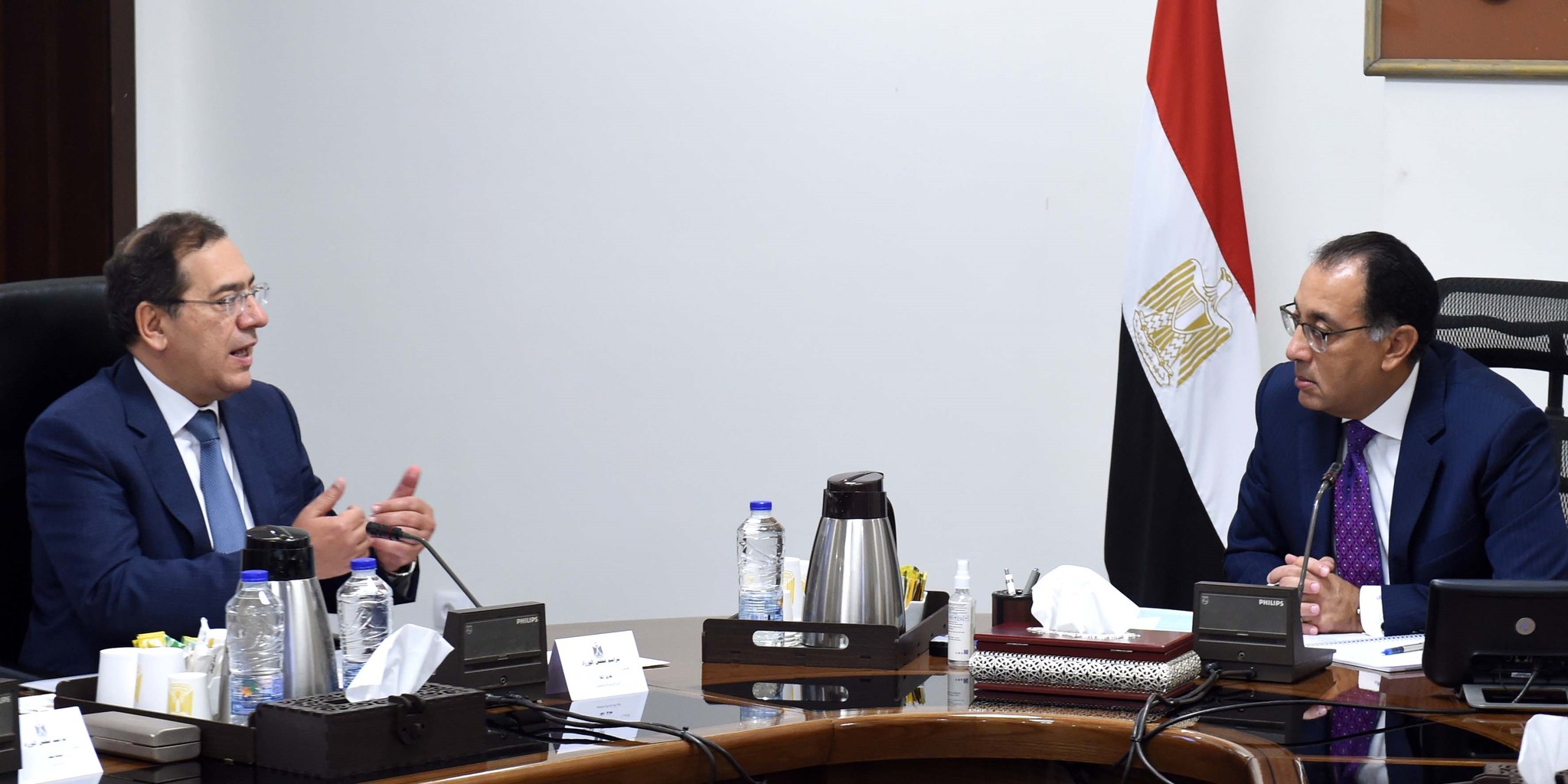 Madbouly, El Molla Review Petroleum Ministry Activities