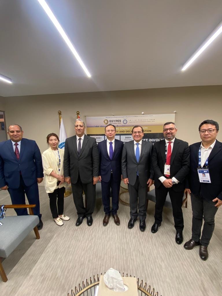 El Molla, Kuwait Energy CEO Review Company Activities in Egypt at ADIPEC 2023