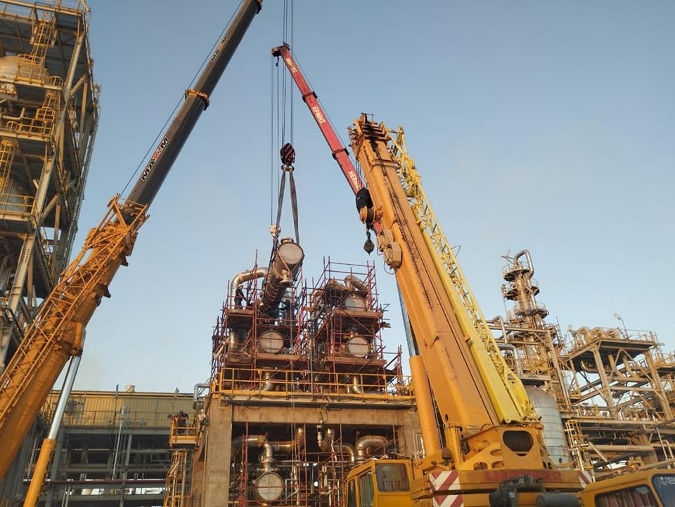 Petromaint Completes Repair Work on Heat Exchangers