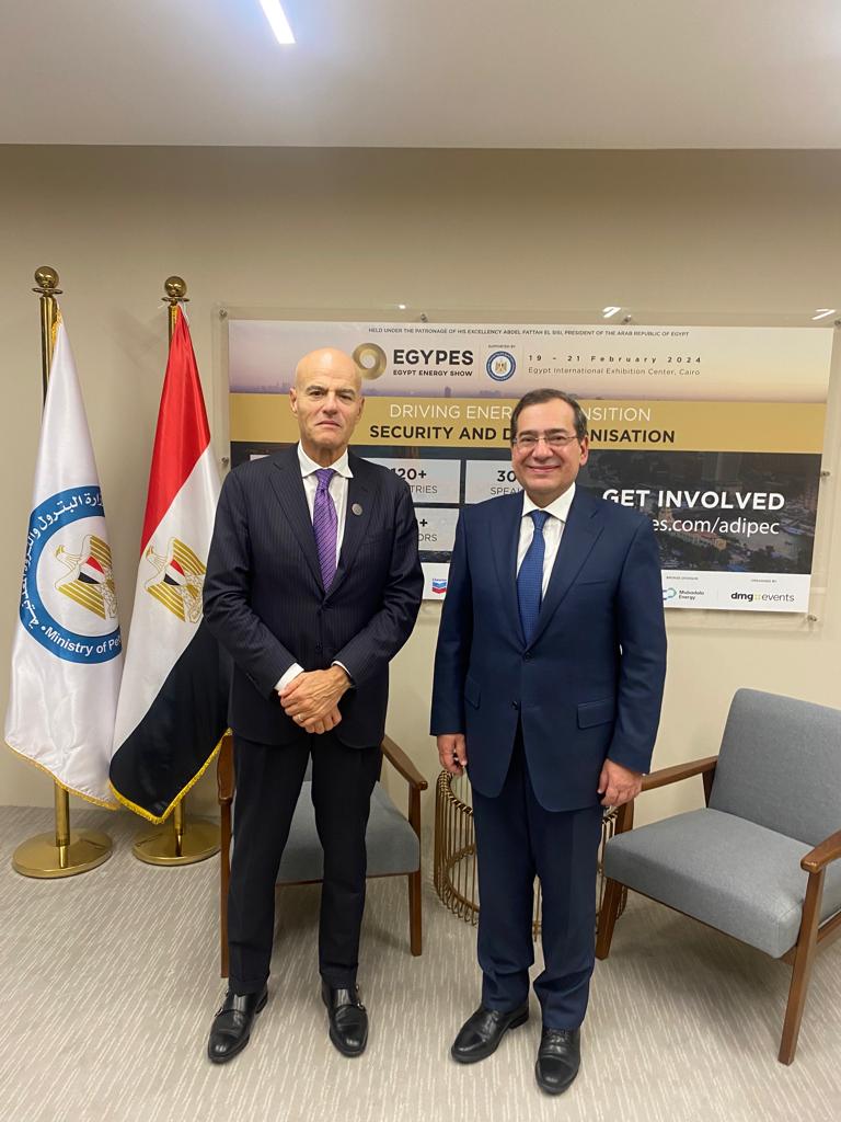 Petroleum Minister, Eni CEO Commit to Strengthening Ties at ADIPEC 2023