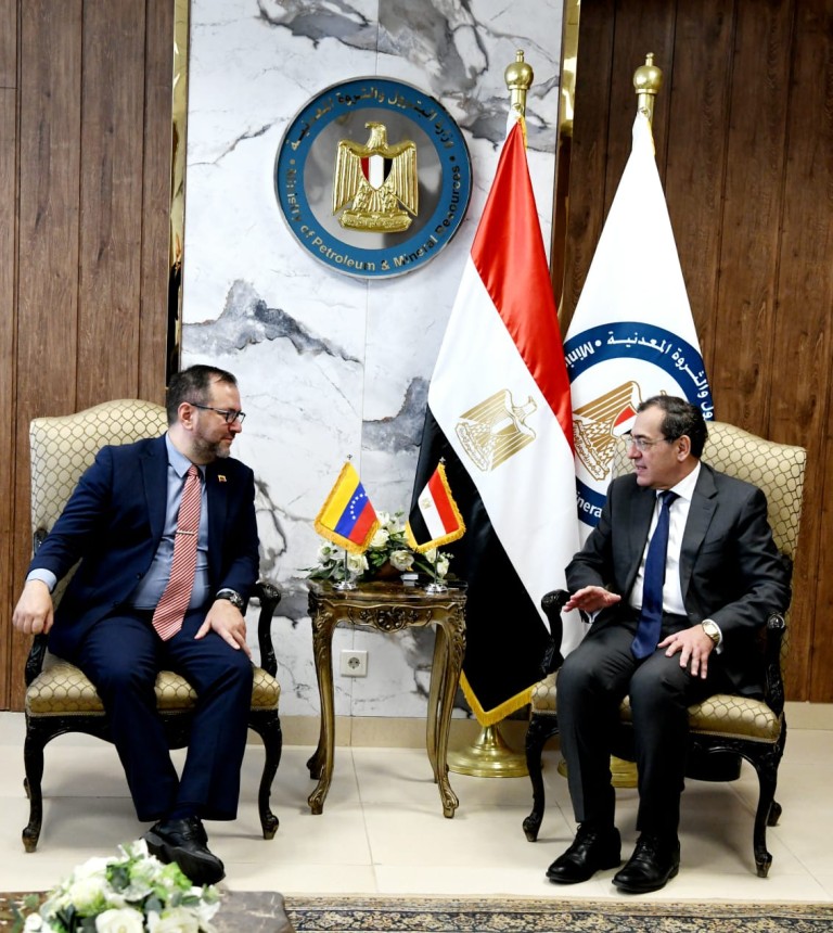 Egypt, Venezuela Talked Oil, Gas, Petrochemical Cooperation