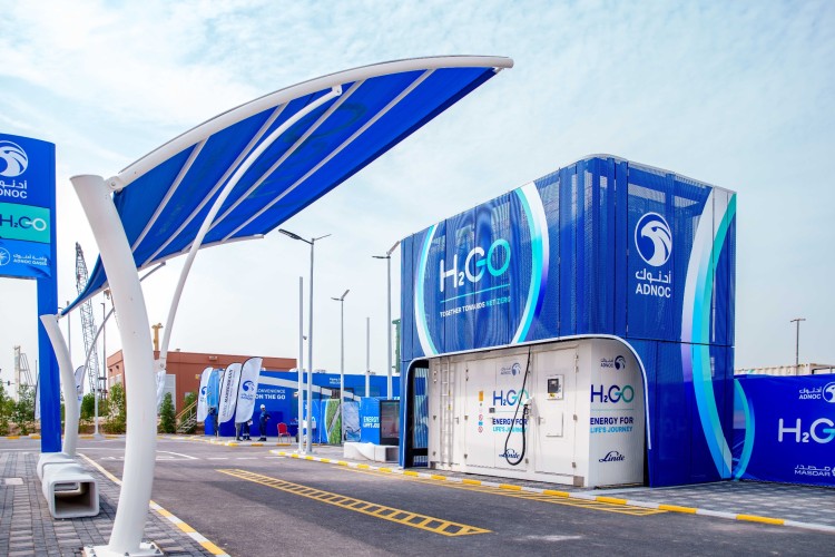 ADNOC Launches Region’s First High-Speed Green Hydrogen Pilot Refueling Station