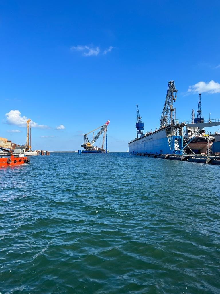 PMS Delivers the First Marine Unit to the Floating Basin “The Pride of the Canal”