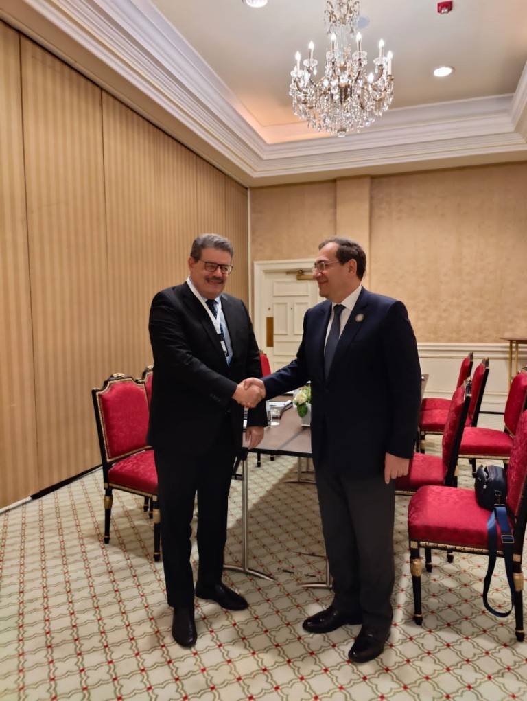 El Molla, GECF Secretary General Stress the Need for Oil, Gas Supplies