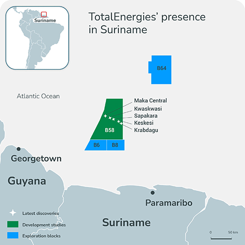 TotalEnergies Announces New Exploration License Offshore Suriname