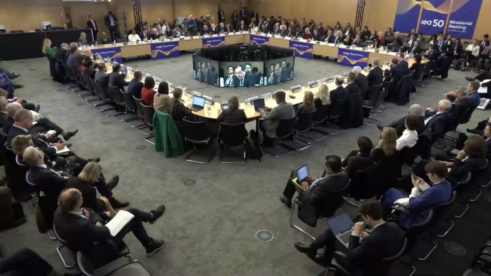 El Molla Champions Global Energy Cooperation at IEA Ministerial Meeting