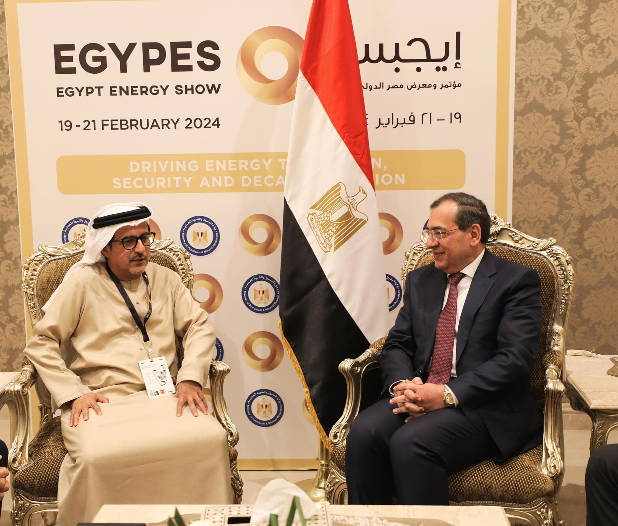 El Molla, ADNOC Executive Director Discuss Investment Opportunities in Egypt’s Petroleum Sector
