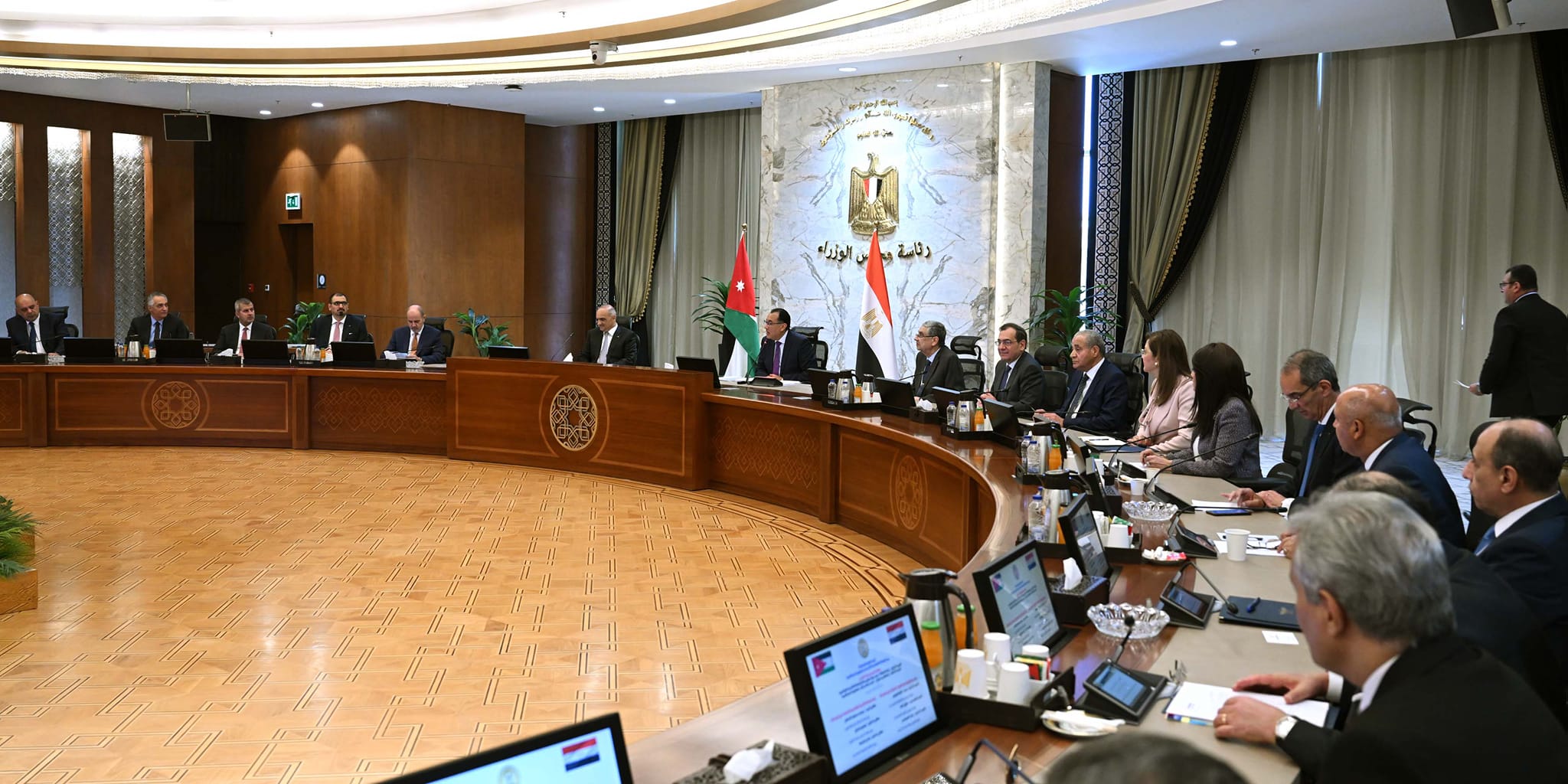 Egypt, Jordan PMs Chair the 32nd Session of the Egyptian-Jordanian Joint Higher Committee