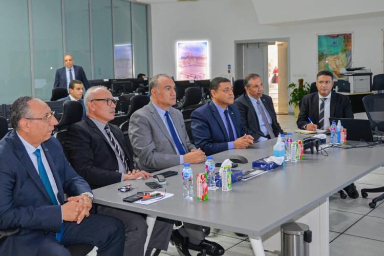 EGAS Chairman Visits GASCO’s National Gas Control Center, Seeks to End Electricity Load Reduction