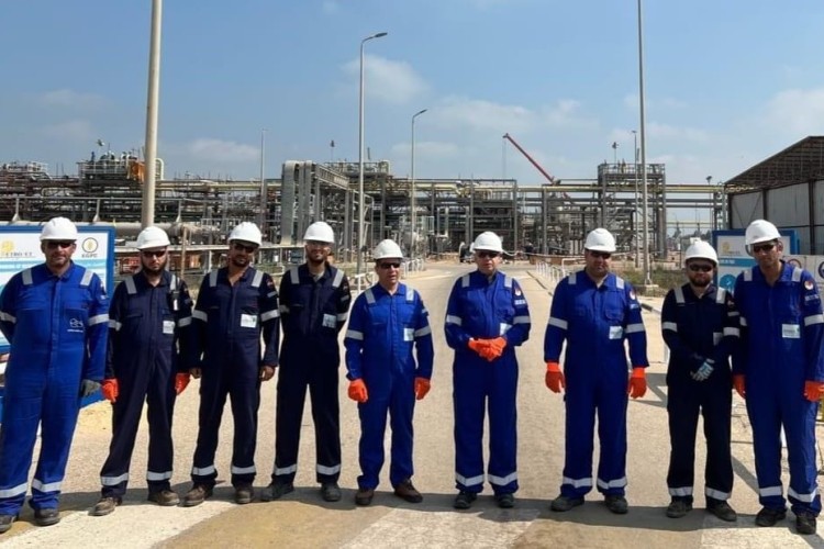 EGAS Official Inspects Operations at Disouq Natural Gas Fields