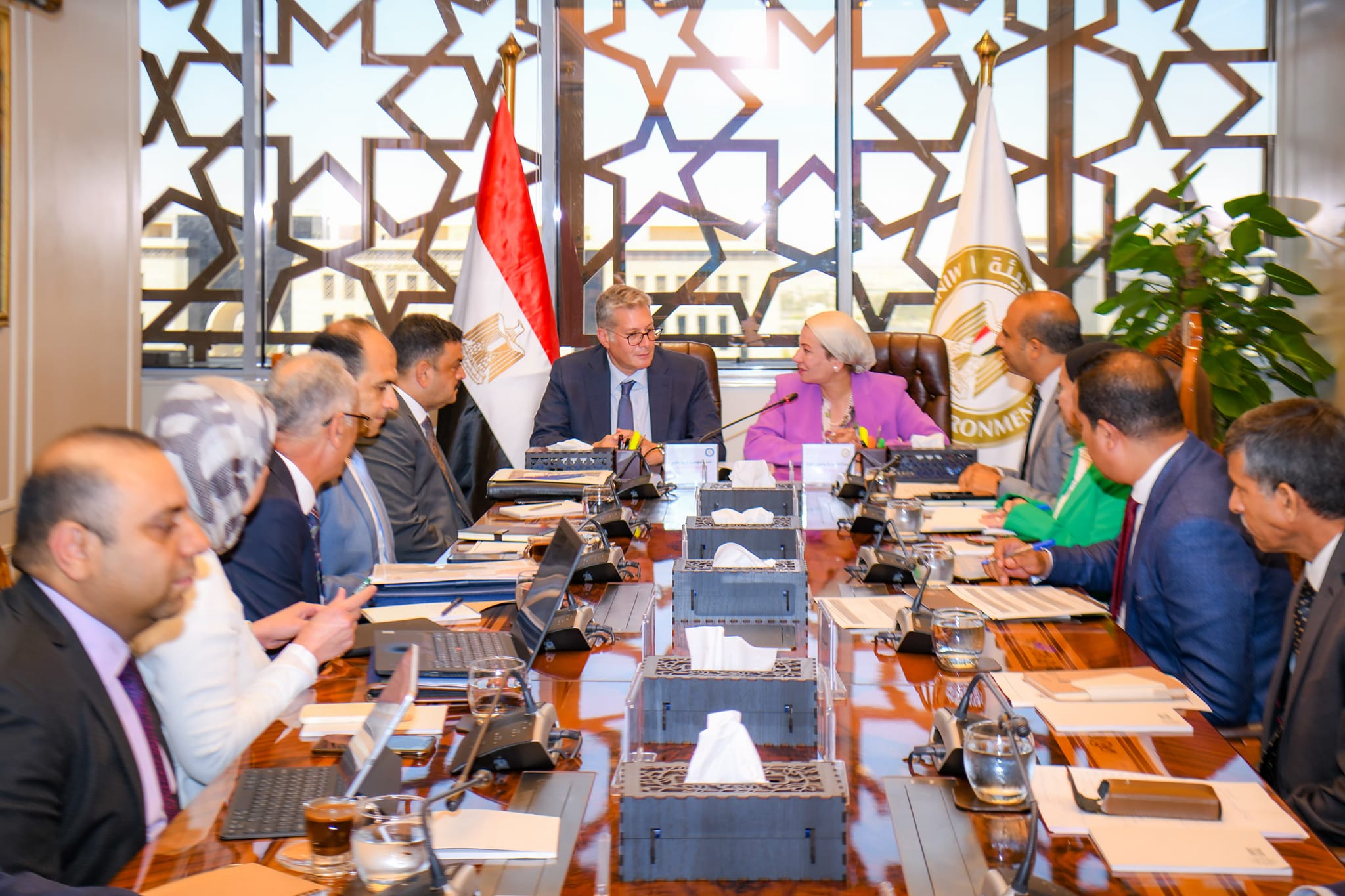 Petroleum and environmental ministries discuss joint cooperation projects