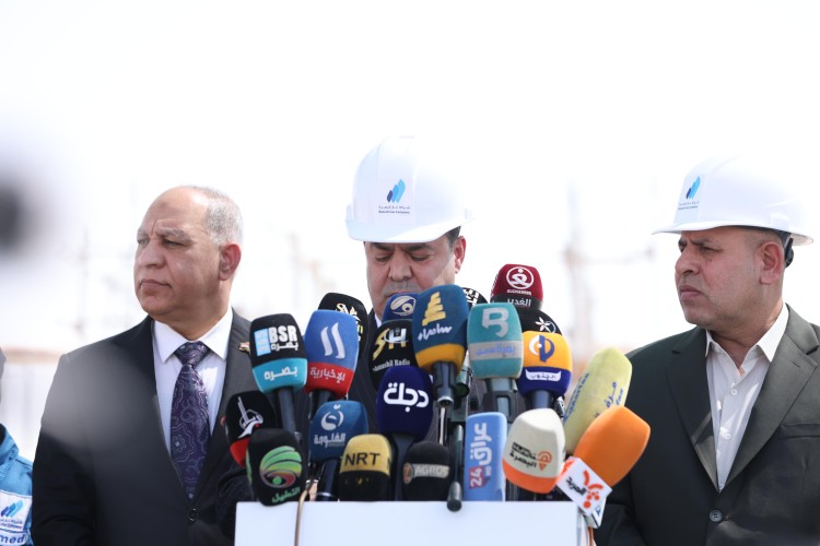 Iraqi Oil Ministry Inaugrates the Second Platform for Exporting LNG