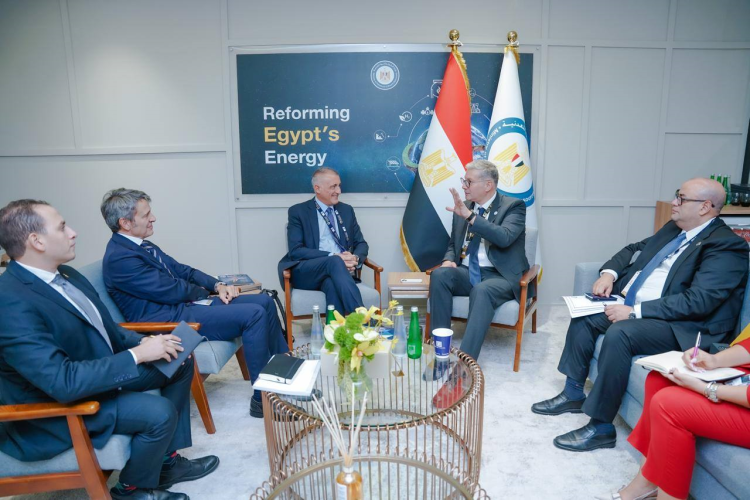 Badawi Reviews Eni’s Projects in Egypt