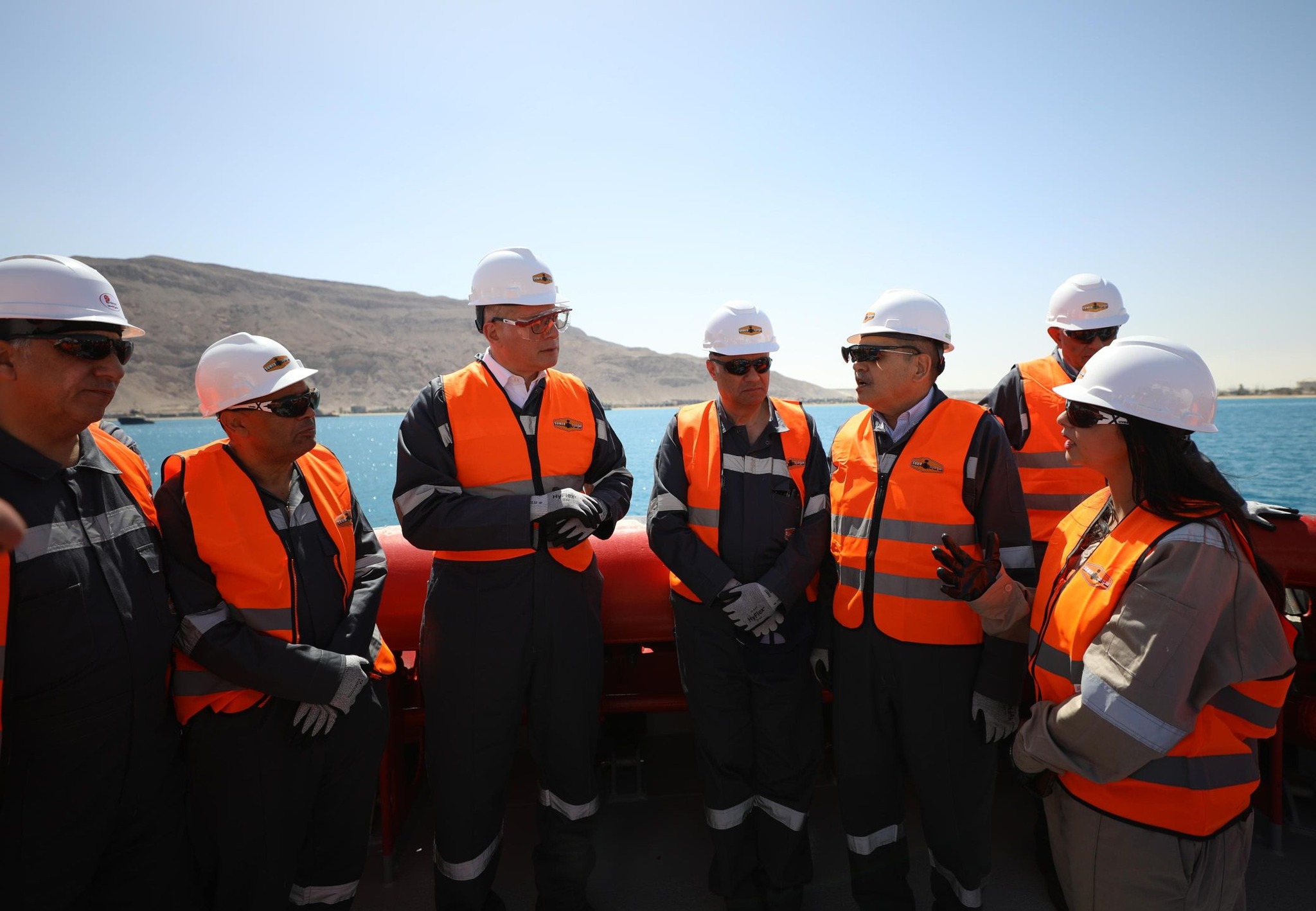 Egypt Petroleum Minister Tours Key Sokhna Port Energy Infrastructure