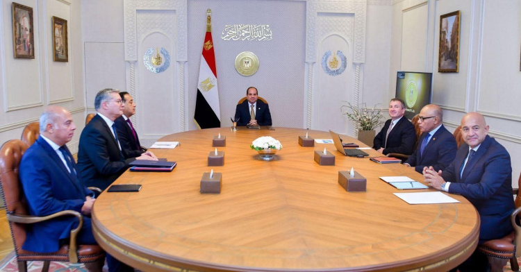 El-Sisi Explores Prospects of Future Cooperation with ExxonMobil