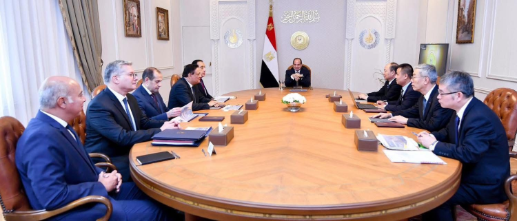 El-Sisi,CNCEC Discuss Soda Ash Project for Industrial Self-Sufficiency