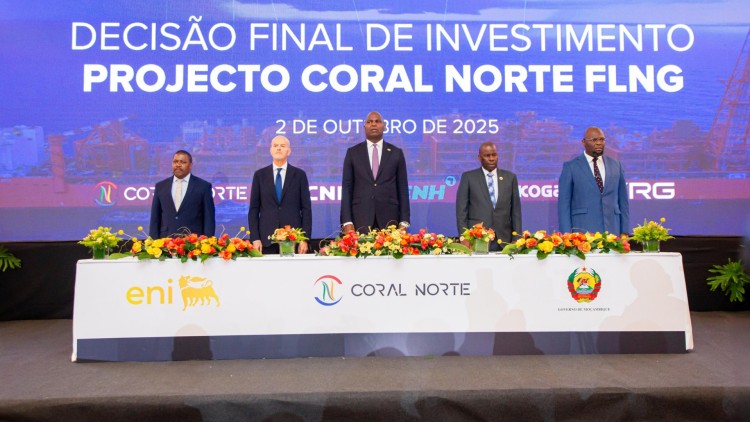 Eni  Develops Coral North FLNG Project Offshore Mozambique