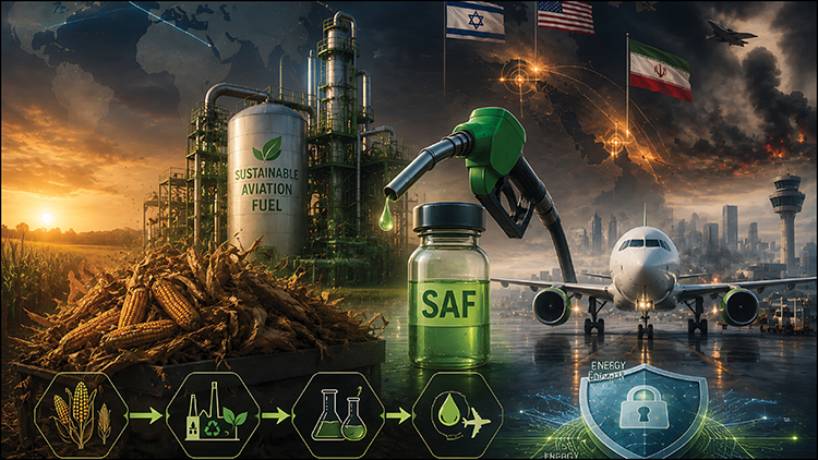 Corn Waste to Jet Fuel: From Fields to Flight