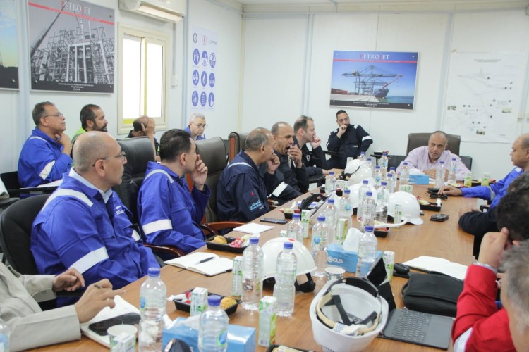 EGPC CEO Reviews Agroud Crude Oil Storage Upgrades