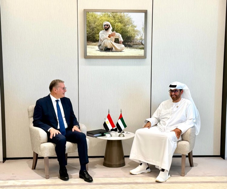 Badawi, Al Jaber Discuss Expanding ADNOC Investments in Egypt