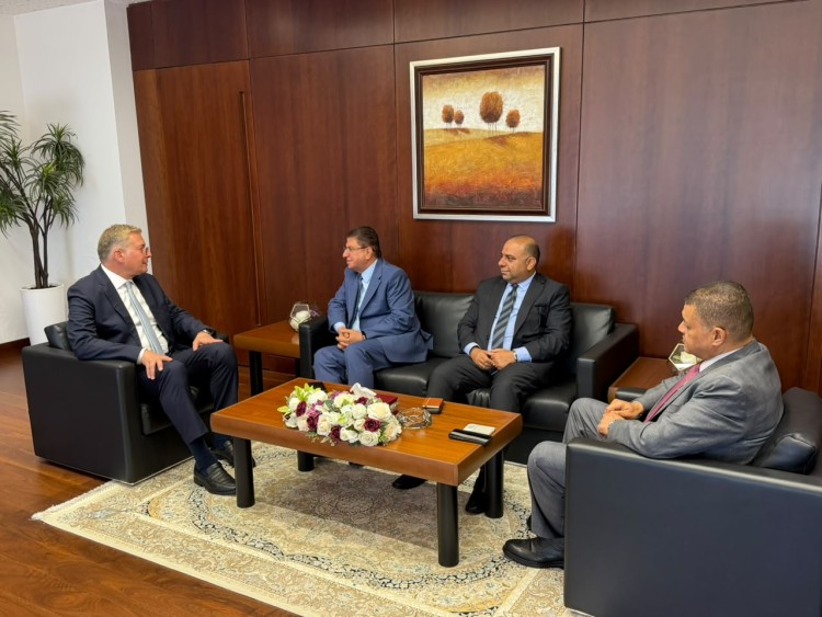 Badawi Discusses Mining Cooperation with JPMC CEO