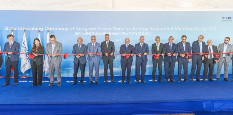Egypt Launches $50 Mn China’s Sungrow Energy Storage Plant in SCZONE