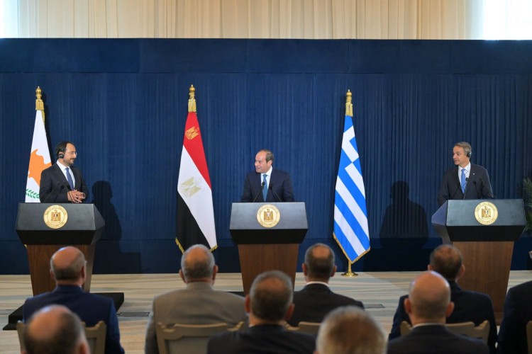 El-Sisi: Energy Leads Egypt, Cyprus, Greece Ties
