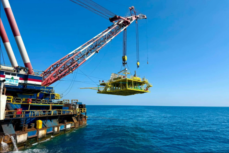 PMS Completes Installation of Two Offshore Platforms at Kamose Gas Field